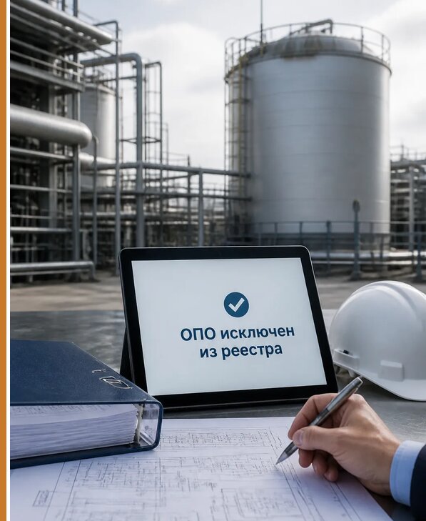 Исключение ОПО из госреестра в Южноуральске от 32808 р. | Авеста ОТиПБ